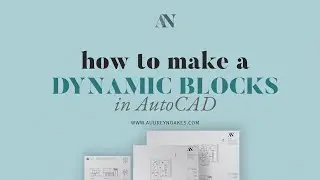 How to create dynamic CAD blocks in AutoCAD