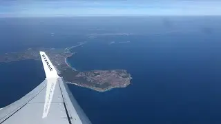 Boeing 737-800 Landing in Ibiza