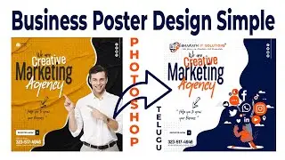 Business poster design pro in Telugu | Photoshop | freepik
