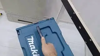 Верстак тележка со встроенной стойкой под длиномер.