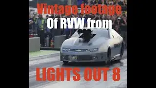 Vintage footage recently discovered of Lights Out 8 radial vs the world testing