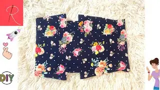 HOW TO MAKE A TRAPEZILE TOILETRY BAG WITH FRONT OPENING ⭐️ CREATIVE SEWING