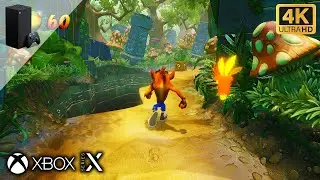 Crash Bandicoot N. Sane Trilogy - Xbox Series X Gameplay 4K