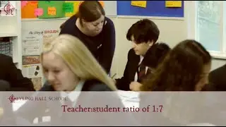 1:7 Staff Ratio - Fyling Hall School