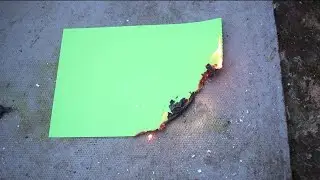 New photo Burning Effect Green Screen Template | Green Tech Video'z