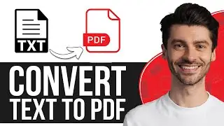 How To Convert Text To PDF in Mobile (2025) | Free Method
