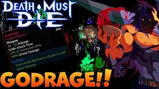 UNIQUE METEOR SUMMONING AXE! But is it GOOD!? | Death Must Die Darkness 30