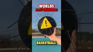 Dunking With The World’s Most DANGEROUS Basketball ⚠️