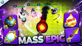 All MAXED EPIC EQUIPMENT in ACTION + Broom Witches | Best Th16 Strategies in Clash of Clans