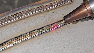 Welding Methods for Weaving Fish Scales Without Cup Walking