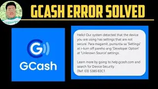 How to Fix GCASH ERROR DETECTED Not Opening (2024)