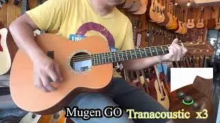 กีต้าร์โปร่ง mugen GO ( tranacoustic X3 )