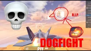 MY FIRST TIME TRYING TO DOGFIGHT IN JAILBREAK