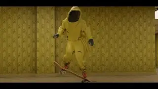 Skateboard in the Backrooms? (Found Footage)