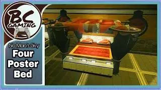 No Man's Sky Sentinel Base Tutorial, Four Poster Bed