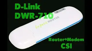 D-Link DWR-710 3G Modem With WIFI Router