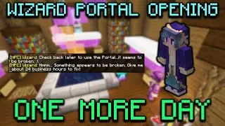Wizard Portal is OPENING in 1 DAY (Hypixel Skyblock)