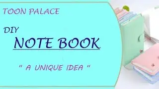 DIY notebook /how to make note book at home/note book unique idea.