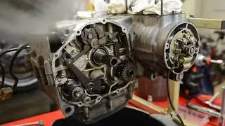 Dissassemble Honda CB500 K3 Clutch, Engine III