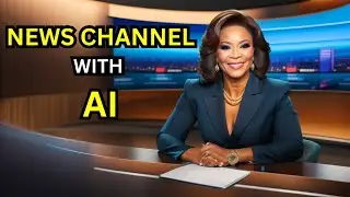 How To Create A News Channel With AI | AI News Video Generator