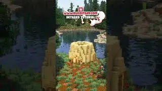 🍄Mushroom House Quick Build #minecraft #minecraftbuilding #minecrafttutorial #minecraftshorts