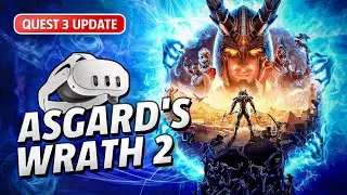 Asgard's Wrath 2 - Meta Quest 3 Update Gameplay | First Minutes [No Commentary]