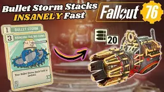 The Beam Splitter Gatling Plasma is AMAZING! (Infinite Bullet Storm Build - Fallout 76)