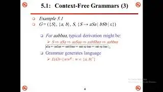 Lecture 12 (Context Free Grammars Part1)