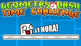 NUEVO NIVEL DE 1 HORA CHALLENGE EXTREMO | GEOMETRY DASH | VRO