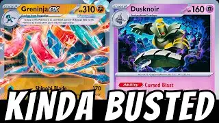 Greninja ex + Dusknoir || Pokémon TCG Live || Stellar Crown