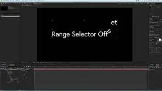 Adobe After Effects Range Selector Offset Tutorial