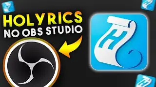 How to INTEGRATE HOLYRICS into LIVE STREAMING with OBS STUDIO
