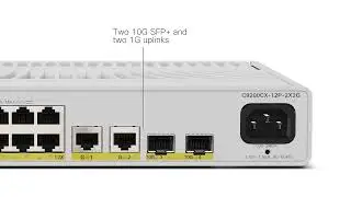 Cisco Catalyst 9200CX-12P-2X2G-E Switch | Compact Power for Modern Networks