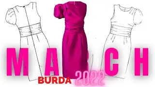 Burda 3/2022 Line Drawings