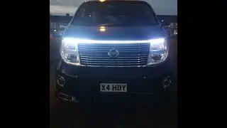 New front DRL nigh time.