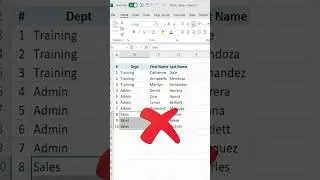 Fill Blank cells easily in Excel with CTRL G 