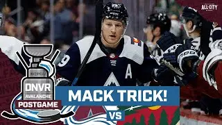 Nathan MacKinnon does it all as Colorado Avalanche fly past Minnesota Wild | DNVR Avalanche Postgame