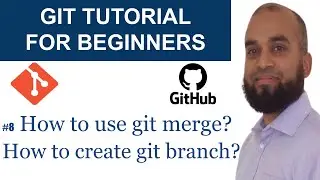 How to create & delete git branch? | How to merge two branch?