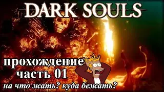 Dark Souls - прохождение 01 - на что жать? куда бежать?
