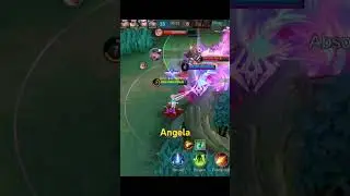 Angela Game Play #mobilelegends #mlbb #angelagameplay #shortsvideo #youtubeshorts #shorts