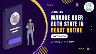 Manage User Auth State In React Native | State In Local Storage | React Native Tutorial In Hindi #29