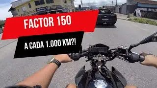SABADÃO COM A FACTOR 150 - A CADA 1.000KM