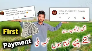 My First Youtube Earning || My Girlfriend Name 👩?  || QNA Video @saad sarwar vlogs
