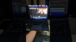 Edit a 4K video on a Macbook Air they said. It will be hot they said.