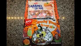 Goetze’s Pumpkin Spice Caramel Creams & AMOS Spooky Treat Gummy Mix Review