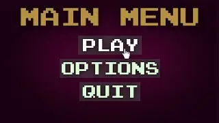 HOW TO MAKE A MENU SCREEN IN PYGAME!