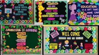 Bulletin board, softboard, school wall and classroom decoration ideas