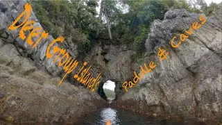 Deer group island caves