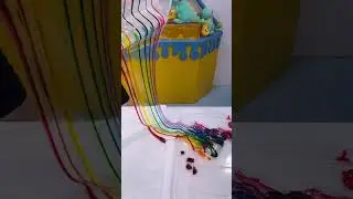 Slime art on a shirt