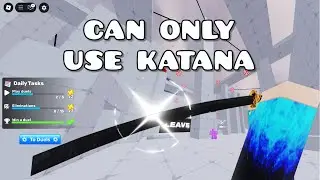 Can I Beat my Level 4 Sister in Roblox Rivals if I Only Use Katana?